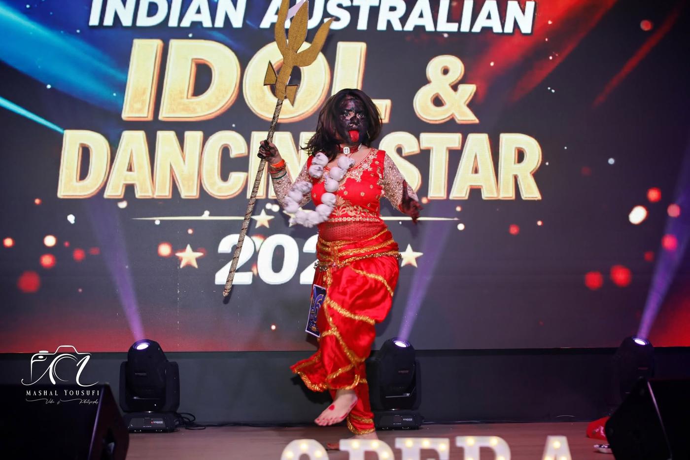 A dance performance in costume on the main stage